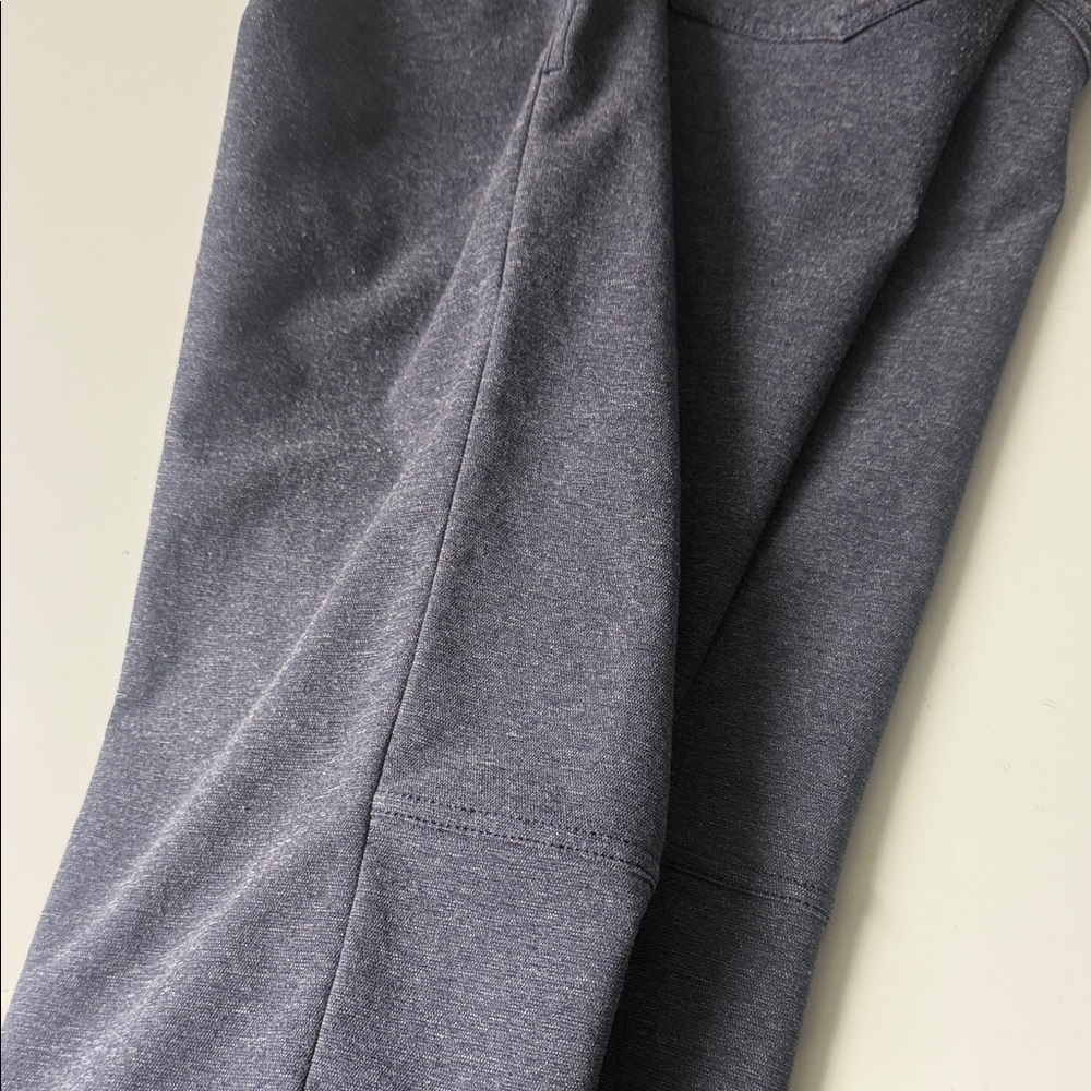 Lululemon Men's ABC Pant Slim Tech Canvas Navy Blue - 32W/32L - Picture 12 of 17
